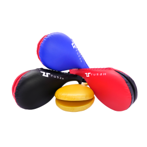 Dobbelt sparkepude plethandske fra Tusah