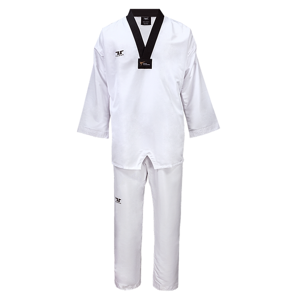 EasyFit Lite Taekwondo dragt - Sort krave