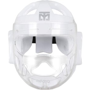 Taekwondo hjelm med fast visir