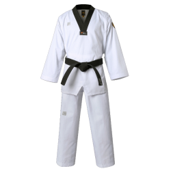 MTX Taekwondo dragt sortkrave