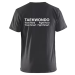 Trænings T-shirt 100% Polyester,Kortærmet ,Sort,150/160 cm,Original farve / Anden farve,Foran