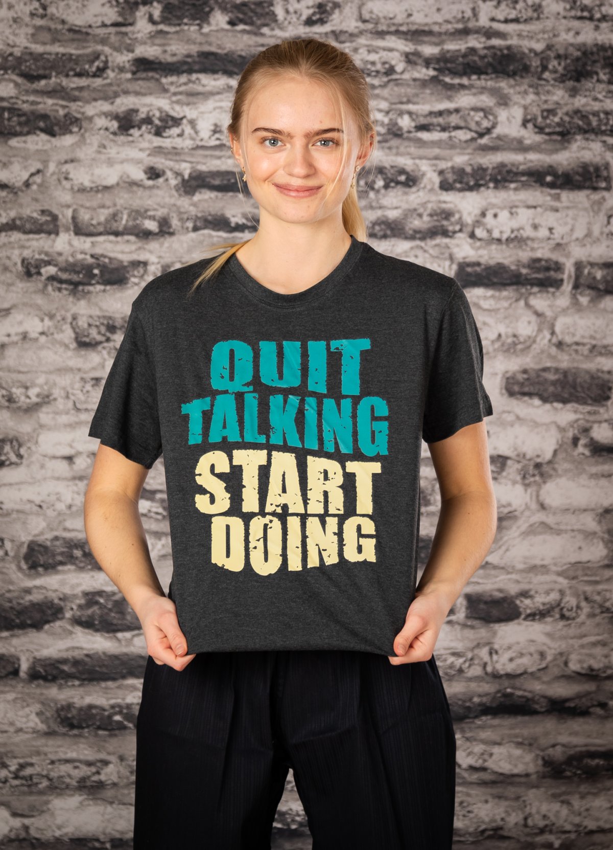 Quit Talking - Hverdags citater - Taekwondoudstyr.dk