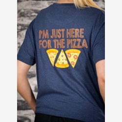 I'M just here for the pizza