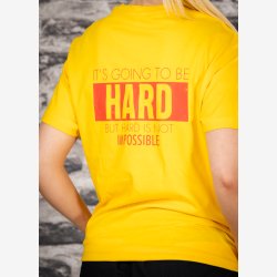 It's going to be hard