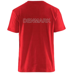 Clique aktive Outline Denmark t-shirt