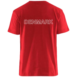 Clique aktive Outline Denmark t-shirt