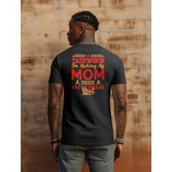 In Taekowndo i'm making my mom proud