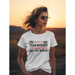 Taekwondo make me see the world