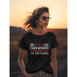 Taekwondo make me see the world