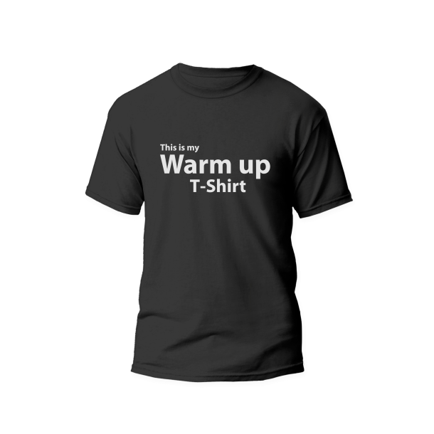 This is my Warm up T-Shirt