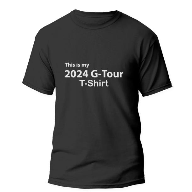 This is my 2024 G-Tour T-Shirt