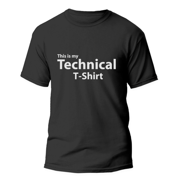 This is my Technical T-Shirt