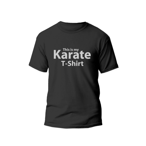 test af This is my Karate T-Shirt